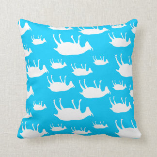 Fainting Goats Throw Pillow