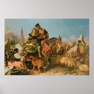 Fair at Seville Poster