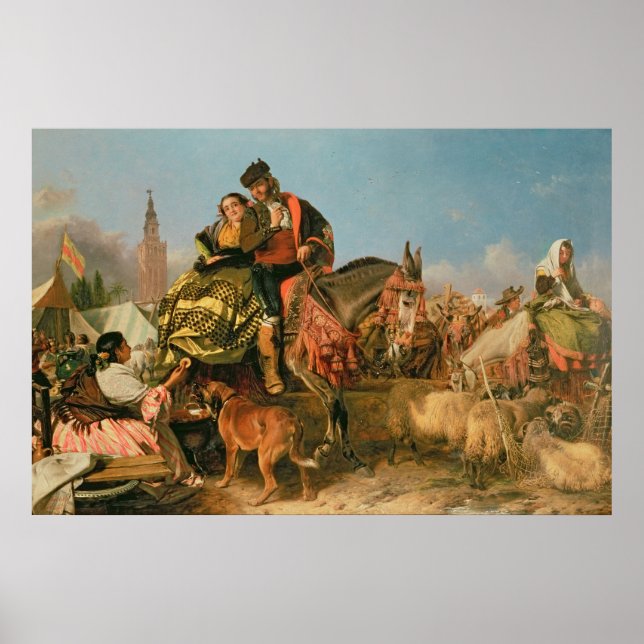 Fair at Seville Poster (Front)