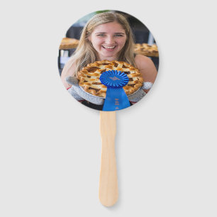 Fair Baking Contest Photo Customize Hand Fan