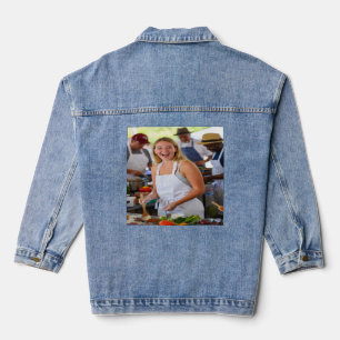 Fair Cook Off Photo Customize Denim Jacket