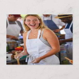 Fair Cook Off Photo Customize Postcard