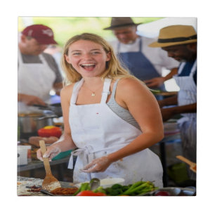 Fair Cook Off Photo Customize Tile