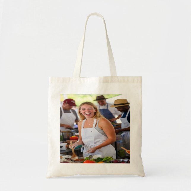Fair Cook Off Photo Customize Tote Bag (Front)