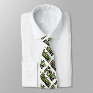 Fair Dinkum Aussie Slang Word With Kangaroos, Tie