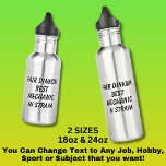 Fair Dinkum BEST MECHANIC in Straya 532 Ml Water Bottle<br><div class="desc">For the Best MECHANIC in Australia - - You can edit all the text to make your own message</div>