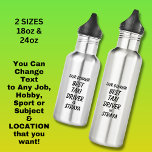 Fair Dinkum BEST TAXI DRIVER in Straya 532 Ml Water Bottle<br><div class="desc">For the Best TAXI DRIVER in Australia - - You can edit all the text to make your own message</div>