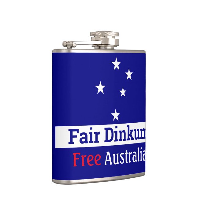 Fair Dinkum Free Australia   Flask (Right)
