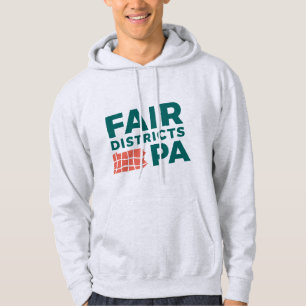 Fair Districts PA Classic Grey Hoodie