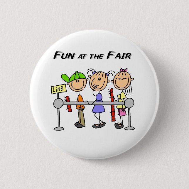 Fair Fun 2 Inch Round Button (Front)