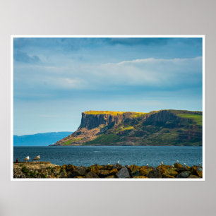 Fair Head Northern Ireland Wall Art   Cliff Print