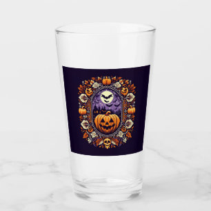 Fair Isle/Colorwork Vintage Halloween/fall Glass