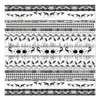 Fair Isle Fierceness animal bug insect Photo Print