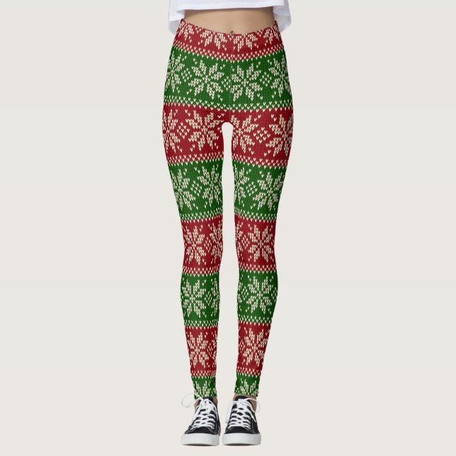 Fair Isle Leggings (Front)