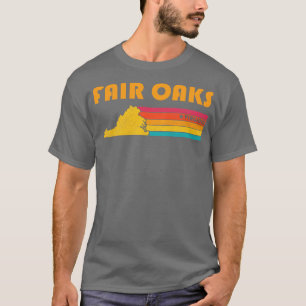 Fair Oaks Virginia Vintage Distressed Souvenir T-Shirt