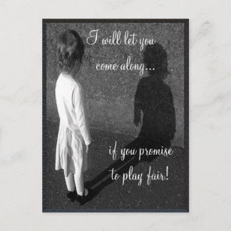 Fair Play  Customizable Postcard