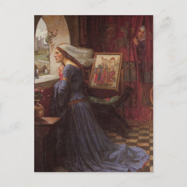 Fair Rosamund at the Window Postcard (Front)