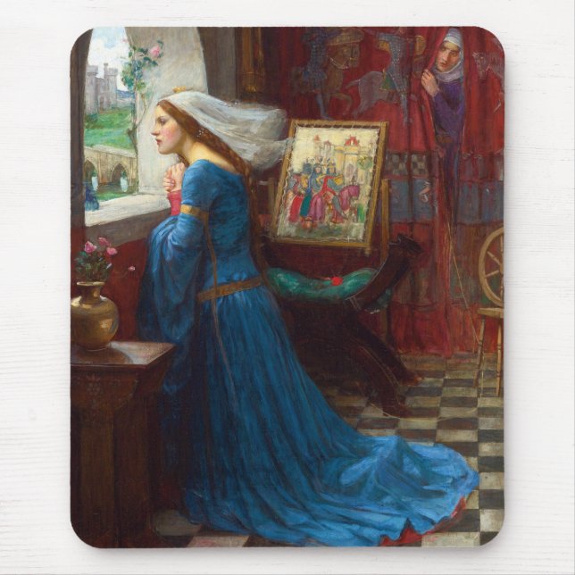 Fair Rosamund c. 1916 by John William Waterhouse Mouse Pad (Front)
