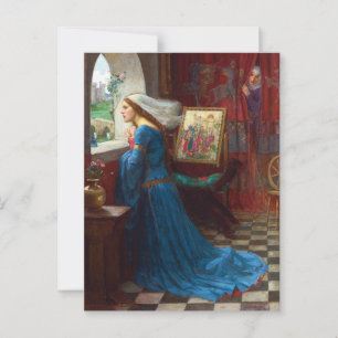 Fair Rosamund c. 1916 by John William Waterhouse Postcard