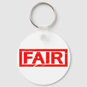 Fair Stamp Keychain