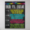Fair Vs. Equal Classroom Poster