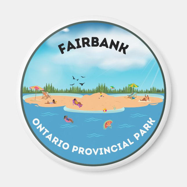 Fairbank Ontario Provincial Park Magnet (Front)