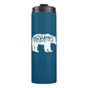 Fairbanks Alaska Bear Thermal Tumbler