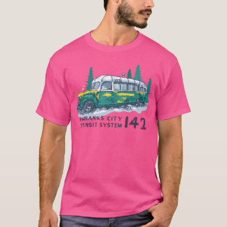 Fairbanks City Transit System 142 Magic Bus Dark T T-Shirt