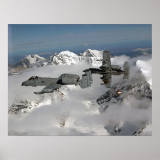 Fairchild-Republic A-10 Warthog Poster