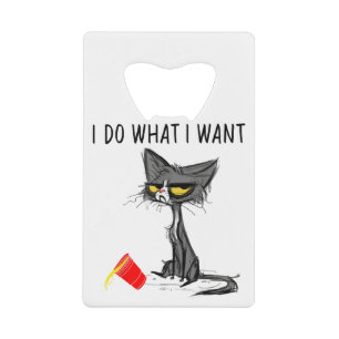 Faire Ce Que Je Veux Vintage Chat Rouge Coupe Drôl