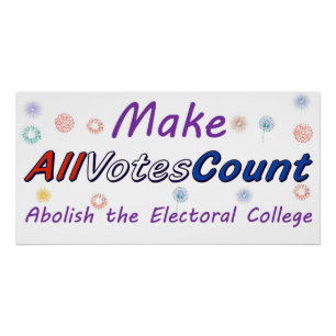 Faire Compter Tous les Votes, Affiches