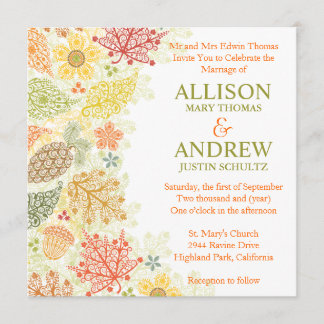 Faire Connaissance Invitation de Mariage