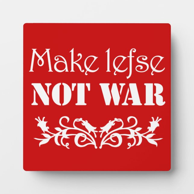 Faire de la gauche pas de la plaque de guerre (Devant)