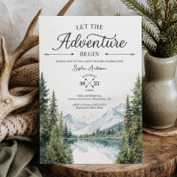 Faire débuter l'aventure Invitation à une Baby Sho