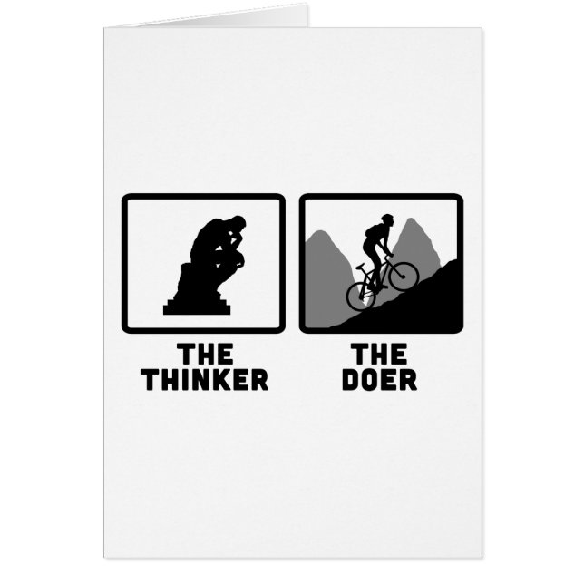 Faire du vélo de montagne (Devant)