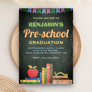 Faire invitation de fin d'études pour maternelle a