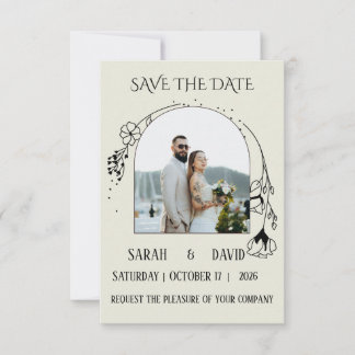 Faire invitation de mariage "Arche élégante" pour