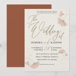 Faire invitation de mariage en terre cuite avec éc