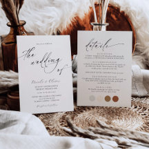 Faire invitation de mariage noir et blanc