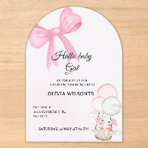 Faire Invitation de Naissance Bébé Fille avec Ruba