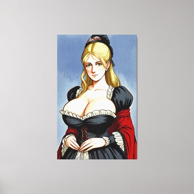 Faire Maiden 10 Canvas Print (Front)