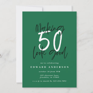 Faire paraître 50 bonne invitation d'anniversaire
