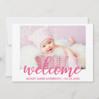 Accueil moderne Nouveau bébé rose chaud