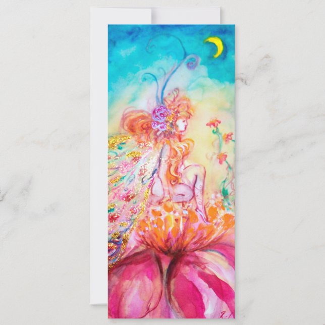 Faire-part ALTHÉE, bleu rose jaune (Devant)