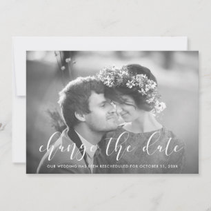 Faire-part Amour Délicat   Photo Mariage Changer la Date