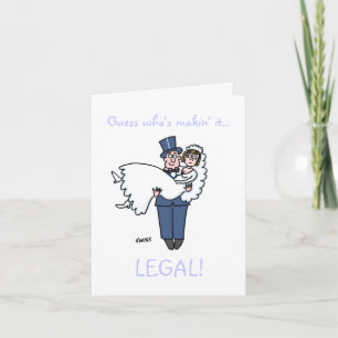 Faire-part Amusant Avocat Mariage Avocat Enregistrer La Date