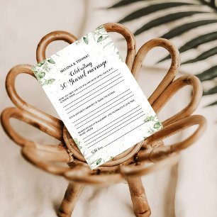 Faire-part Anniversaire moderne 50e mariage jeu de mariage Ca