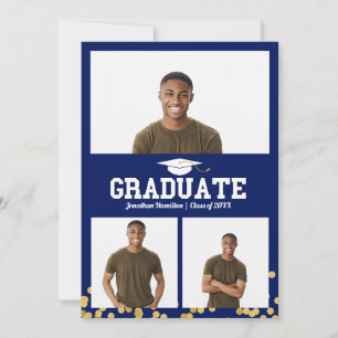 Faire-part Annonce de diplôme d'études secondaires 3 Photo