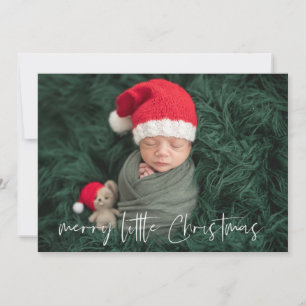Faire-part Annonce de naissance pour les fêtes de Noël