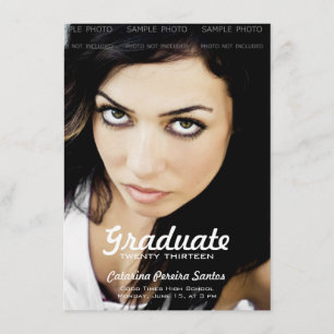 Faire-part Annonces de fin d'études secondaires 2013